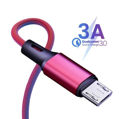 China Cable de carga rápido micro del ODM QC3.0 LOS 6.6FT los 2m 3A USB USB del OEM de RoHS en venta