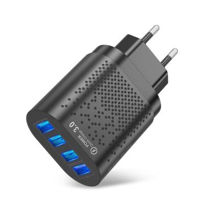 China Adaptador portuario del cargador USB de la PC 4 incombustibles 48W QC3.0 de Samsung Xiaomi en venta