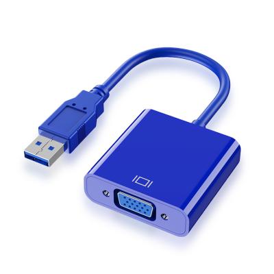 China 245m m USB 3,0 al ordenador del convertidor 1080P de VGA conectaron para supervisar el cable del adaptador de la pantalla de la extensión en venta