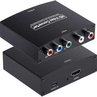 China 5V YPBPR al conversor HDMI YPBPR + L audio al negro video del convertidor de HDMI HD en venta