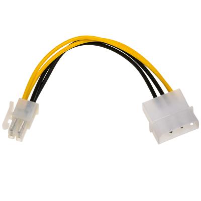 China Fuente del IDE 4 Pin To Side 4 Pin Power Cord Internal Power de la CPU de la placa madre en venta