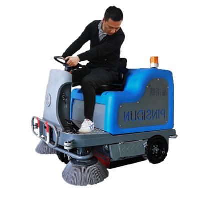 China Hotels China New Automatic Industrial Electric Ride On Floor Sweeper And Cleaner Machine For Street Road for sale