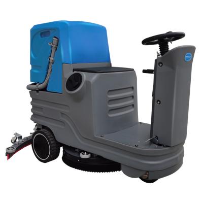 China Industrial Cleanging Manual Commercial Silence Electric Floor Scrubber Floor Washing Machine for sale