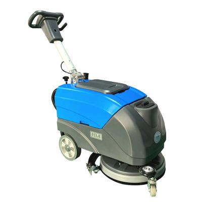 China Automatic Wood Floor Scrubber Cleanging Single Cable Brushing Cleaning Machine for sale