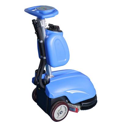 China Cleanging Cleaning Equipment Folding Single Brush Vacuum Sweeper Floor Scrubber Machine for sale