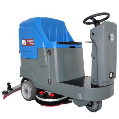 China Super Clean Cleanging Machine Automatic Double Sweeps Floor Scrubber Electric Automatic Home for sale