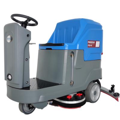 China Cleanging Driving Floor Scrubber Dryer With Large Water Capacity for sale