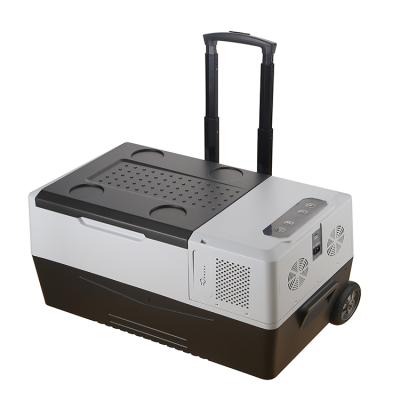 China High Quality Portable Compressor Fridge 12v 24v DC AC Compressor Fridge Camping Freezer Travel Cooler for sale