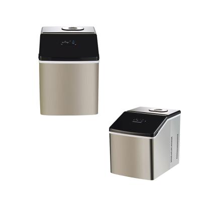 China Hotel compressor countertop portable ice maker machine mini small ice cube maker machine for sale