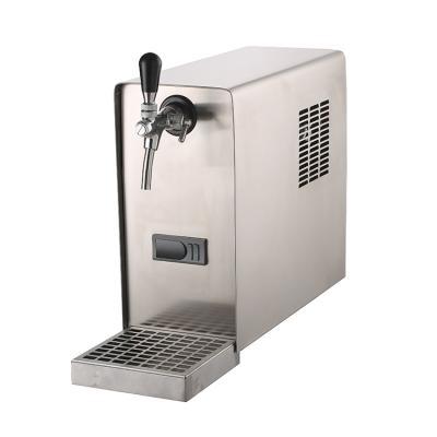 China 304 Stainless Steel Countertop Beer Dispenser Kegerator Cooler Machine For Bar for sale