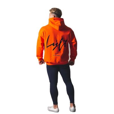 China Manufacturer's Hoodies Pullover 80% Cotton Breathable Drop Shoulder Men's Oversized Hoodie for sale