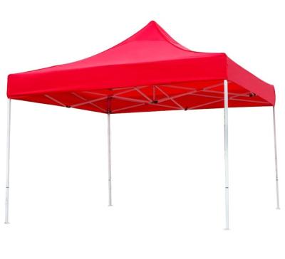 China Customized 3X3(10ftX10ft) Unprinted Color Canopy Top Selling Automatic Folding Outdoor Tent for sale