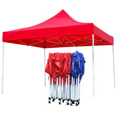 China Automatic Folding Tent 10x10 Outdoor Waterproof Promotional Exhibition Display Pop Up Canopy Tent For Events for sale