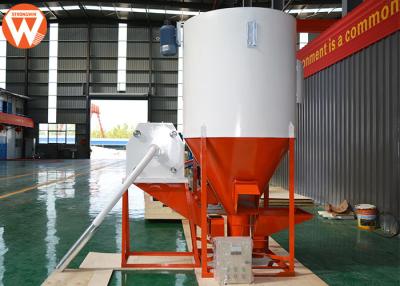 China Chicken Feed Mixer Machine Grinder Multifunction Vertical All In One Low Noise for sale