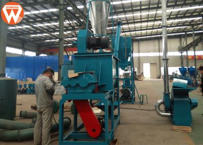 China 1000 Kg/H Poultry Pellet Feed Plant For Chicken Duck Turkey Feed Weight 2200kg for sale