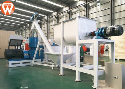 China Hammer Mill Poultry Feed Manufacturing Equipment 380V 50Hz Capacity 600-800kg/H for sale