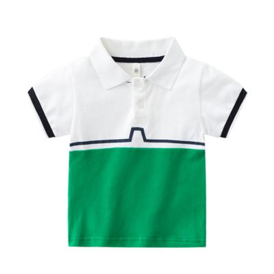 China Breathable High Quality 100% Cotton Short Sleeve Kids T-shirts POLO T-Shirt For Kids Boys for sale