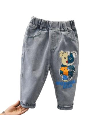 China Factory Price Fashion Baby Clothes Breathable Skinny Baby Pants Baby Boy Stylish Pants for sale