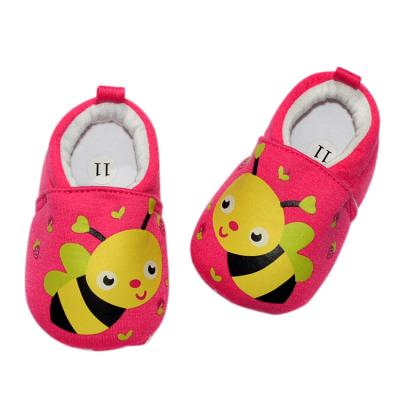 China Cute Cartoon Bee Casual Pattern Baby Shoes for sale