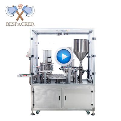 China APPAREL Bespacker XBG-900T Automatic Toothpaste Plastic Aluminum Tube Filling And Sealing Machine for sale