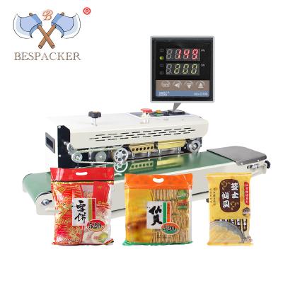 China CLOTHING Bespacker Heat Sealing Machine Continuous Band Plastic Sealing Machine Makers for sale