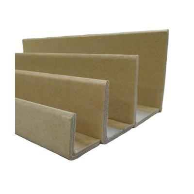 China Eco-freindly wholesale customization corner bead L-shaped paper logistics packaging to strengthen protection for packaging for sale