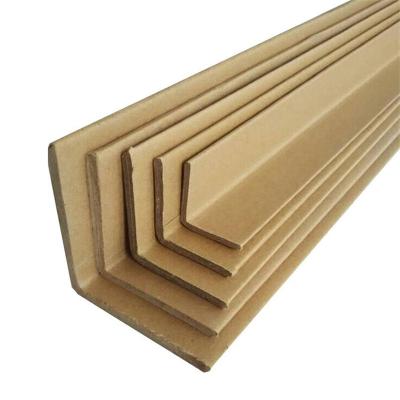 China Eco-freindly Packaging Cardboard Edge Protector Kraft White Cardboard Corner Protectors For Shipping for sale