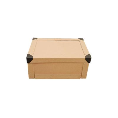 China 2022 New Customized Heavy Strong Corrugated Honeycomb Handmade Shipping Folding Cardboard Box for sale