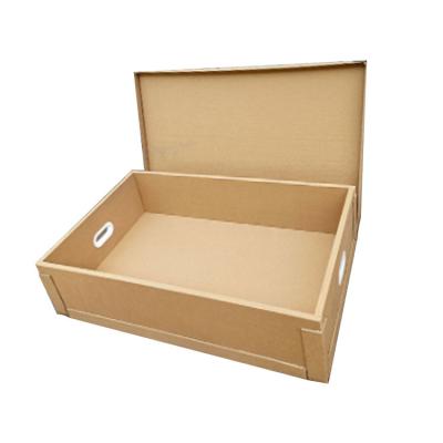 China Handmade Factory Wholesale High Strength Corrugated Cardboard Honeycomb Packaging Paper Box for sale