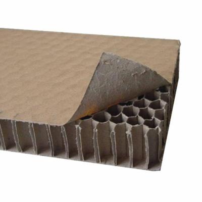 China Handmade Single Side Kraft Paper Honeycomb Paperboard 400x700x20mm for sale