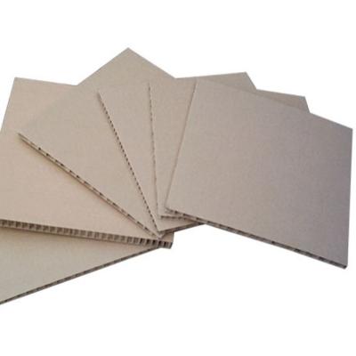 China Handmade Lightweight Recyclable Honeycomb Cardboard Sheet Kraft Paper Honeycomb Card Board for sale