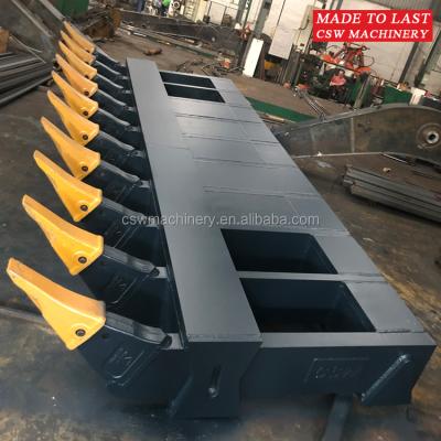 China D10 D10 Bulldozer Root Rake Super Heavy Rake For D10 Bulldozer zu verkaufen