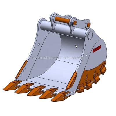 China Excavator Attachment Oem 1 CBM Excavator Rock Bucket For Volvo Ec210 Excavator Mining Rock Bucket zu verkaufen