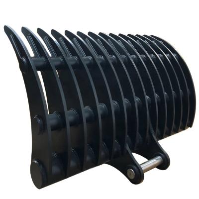 China Excavator Attachment Factory directly sell excavator root rake for kobelco SK300 3010 mm width rake for farm use zu verkaufen