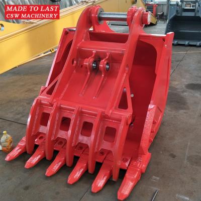 China Hydraulic Excavator Thumb Bucket For Sale Fit CAT320 zu verkaufen