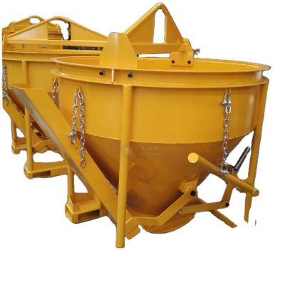 Cina Machinery Repair Shops Hot 1CBM Concrete Chip Bucket For One Line Construction Trench Pipe Work in vendita