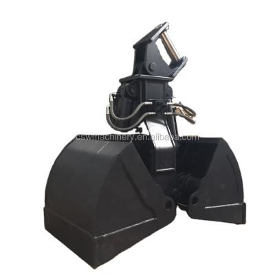 China Excavator or Crane Construction Machinery Spare Parts Clamshell Bucket for Volvo EC210 zu verkaufen