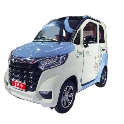 China Electric Cargo Tricycles 4 Wheels Electric Mini Utility Vehicle Car EEC For Cargo for sale