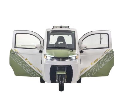 China Aonew wholesale cheap adult three wheel cargo intellengent charger closed electric tricycle for sale