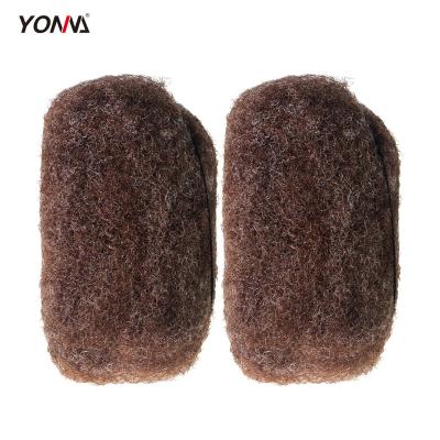 China Yonna Curly Afro Kinky Curly Hair 100% Bulk Hair Bulk Hair For DreadLocks, Twist Braids for sale