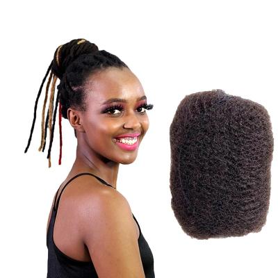 China Curly Afro Kinky Curly Bulk Hair for Dreadlock Hair Extensions, Twists, Braiding and Locs Repair for sale