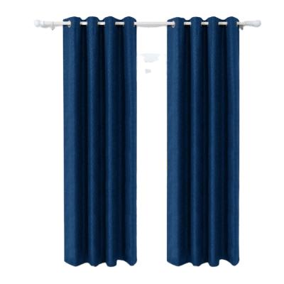 China Wholesale Blackout Curtains 2 Panels For Bedroom Rust Grommet Sliding Door Curtain Extra Wide Panel Panel for sale