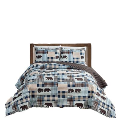 China Best Selling Cowboy Western Style Goods Using 100% POLYESTER FILLING Bedspread Bedding Comforter Bedspread Set for sale