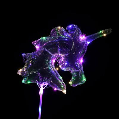 China Gift Toy Hot Selling Led Lights Balloon Party Set Bubble Balloon Birthday Party Balloons Decoration for sale