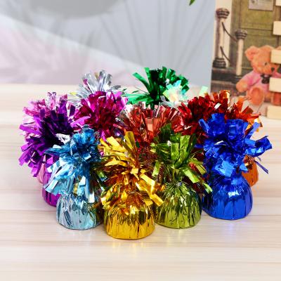 China Party Decoration Foil Balloon Weight Gravity Block Baptism Table Party Decorations Plastic Balloon Weight for sale