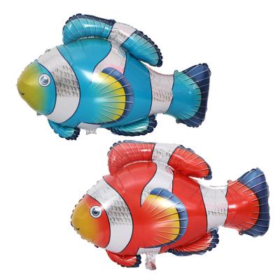 China Gift Toy Hot Sale Cartoon Foil Character Inflatable Balloon 88*70 cm Finding Nemo Fish Balloons for sale