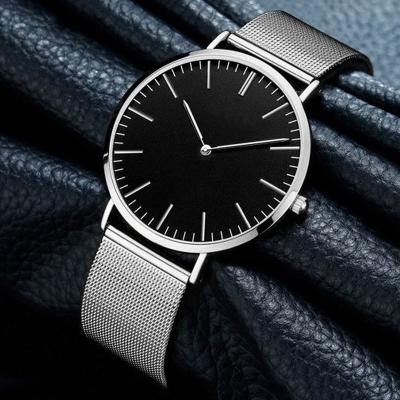 China Premium Quality Stylish Minimalist Day/Date Mens Watches Custom Logo Watches Wholesale for sale