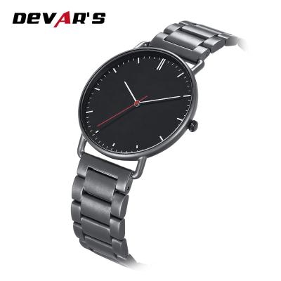 China Automatic IP High Quality Plating Top Date Stainless Steel Gun Men's Watch With Three Hand Movement Popular In UK for sale