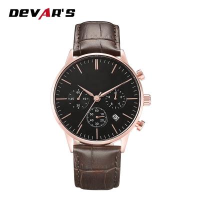 China Japanese miyota automatic movement 3 movement gift promotion christmas date atmosphere fashion men waterproof sports watch for sale