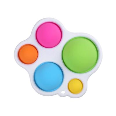 China Funny Educational Hot Selling Sensory Toy Amazon Push Bubble Novelty Stress Reliever Ssilicone Stress Reliever Toys for sale